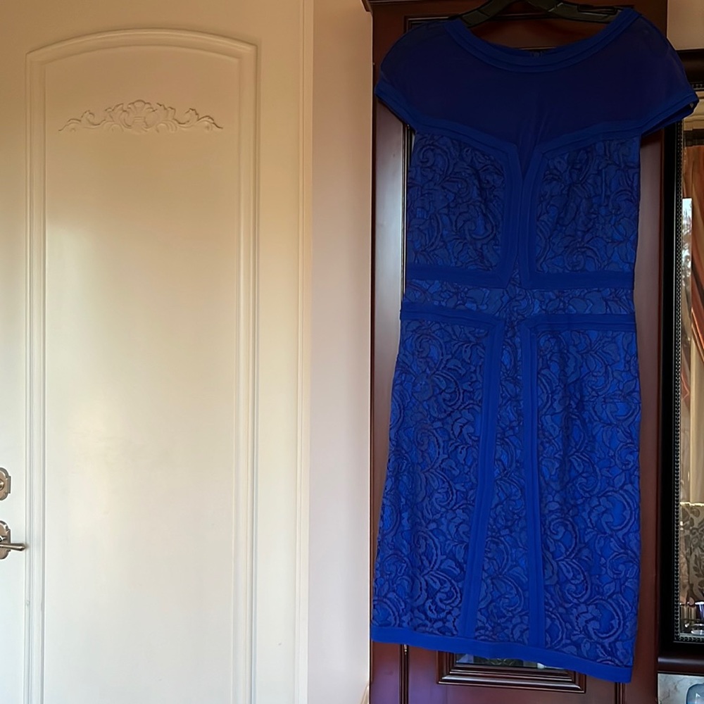 Royal blue dress